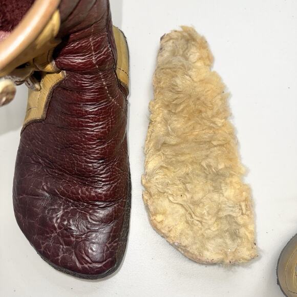 Handmade Moccasin Lace Up Boots Men 9 Barefoot The Soft Approach Leather USA 93 - Picture 5 of 15